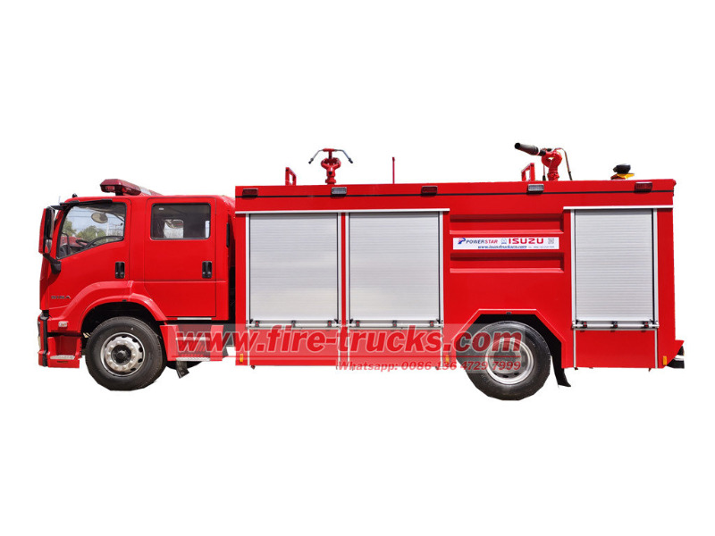 ISUZU FTR tender fire truck