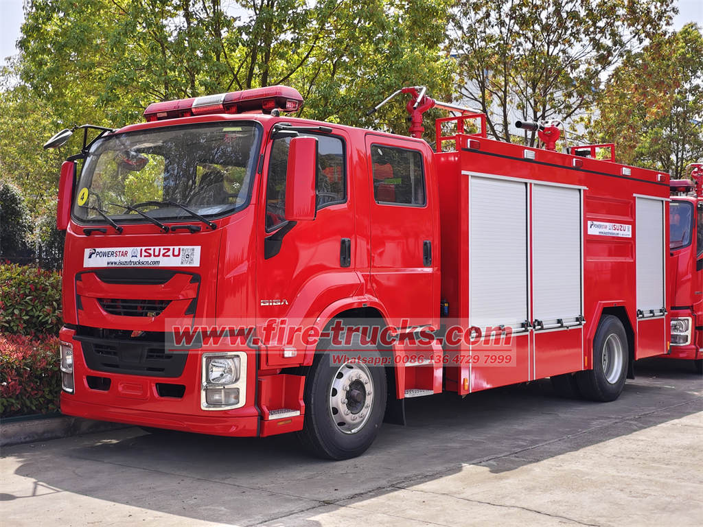 ISUZU FTR fire fighting truck
