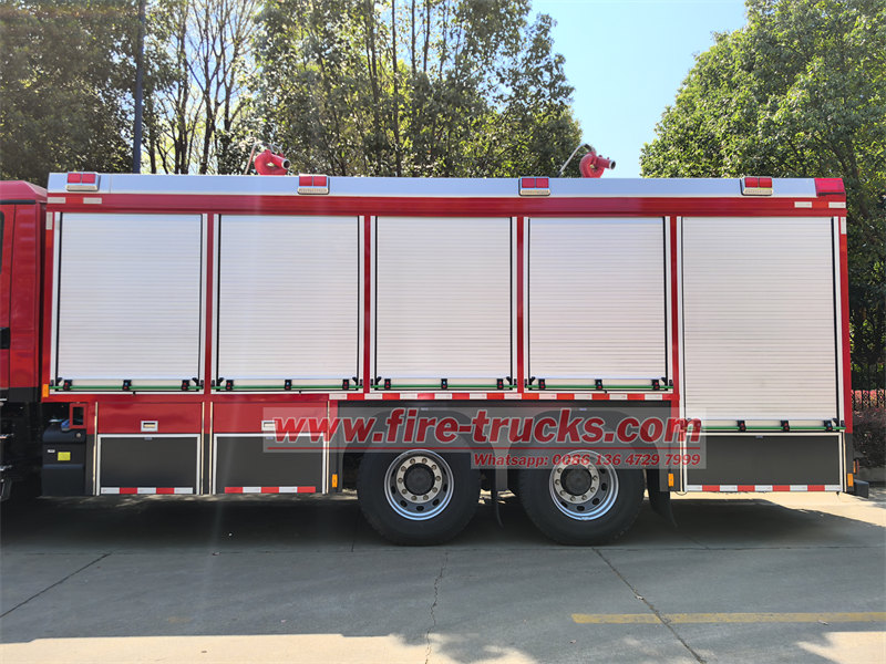 HOWO 6CBM dry powder fire engine