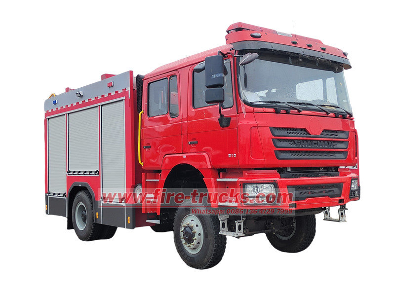 Shacman 4×4 fire tanker truck Shacman 4×4 fire tanker truck