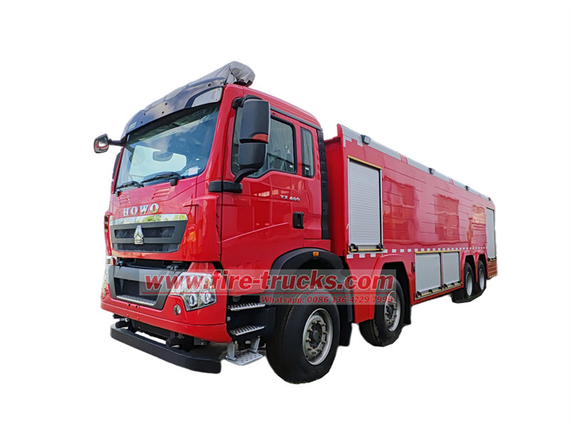 HOWO 8×4 fire tanker truck HOWO 8×4 fire tanker truck