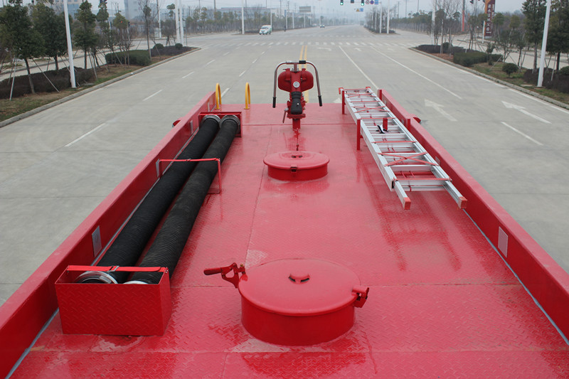 HOWO TX 6x4 double row foam water fire truck