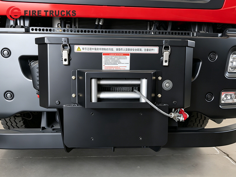 HOWO 4x2 fire rescue truck for sale