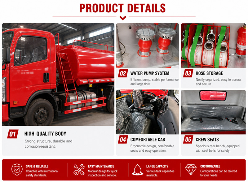 HOWO 6 CBM foam water fire rescue truck 2026 model Philippines