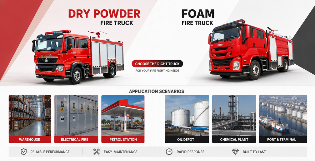 best fire truck for electrical substation fire