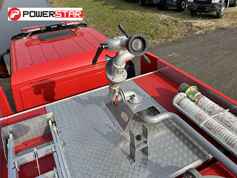 MAN TGM 4x4 High Pressure Foam Monitor Vehicle CINAR 2400 LPM fire monitor