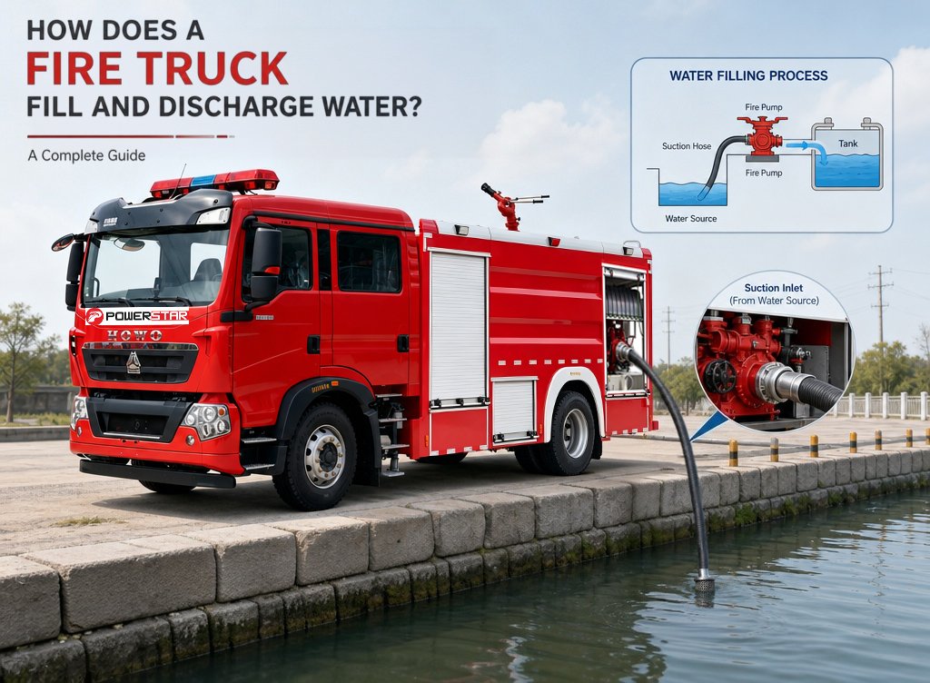 How Does a Fire Truck Fill and Discharge Water A Complete Guide