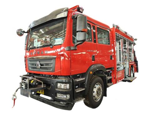 HOWO 4x2 heavy rescue fire trucks manufacturer