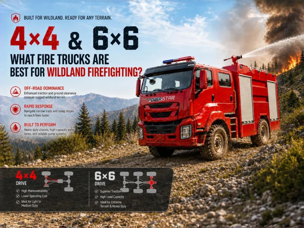 Quali autopompe antincendio sono migliori per la lotta agli incendi boschivi? Tipi, caratteristiche e guida alla selezione